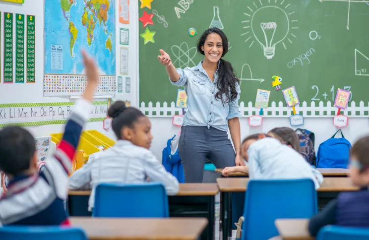 Icon representing teacher management